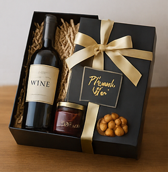 Classic Wine & Snack Hamper